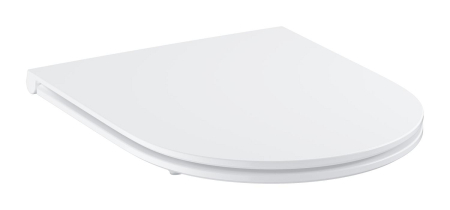 Capac WC Grohe 39913000, Bau Ceramic, pentru wc, capac softclose, slim, eliberare rapida, suprafata antibacteriana, alb [2]