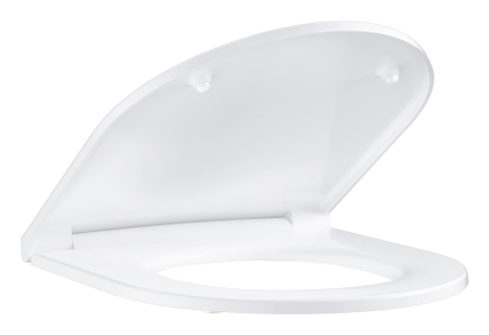 Baie - Capac WC Grohe 39913001, 425 mm, 368 mm, 1 functii speciale, capac softclose, oval, duroplast, slim, Alb
