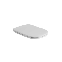Baie - Capac WC, Hatria, Fusion/Futura, cu soft close si quick release, alb