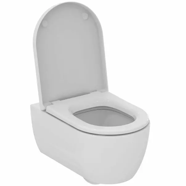 Capac WC Ideal Standard Atelier Blend Curve softclose alb lucios [4]