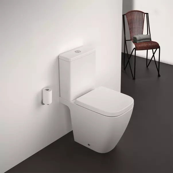 Capac WC Ideal Standard i.life S softclose alb lucios [4]