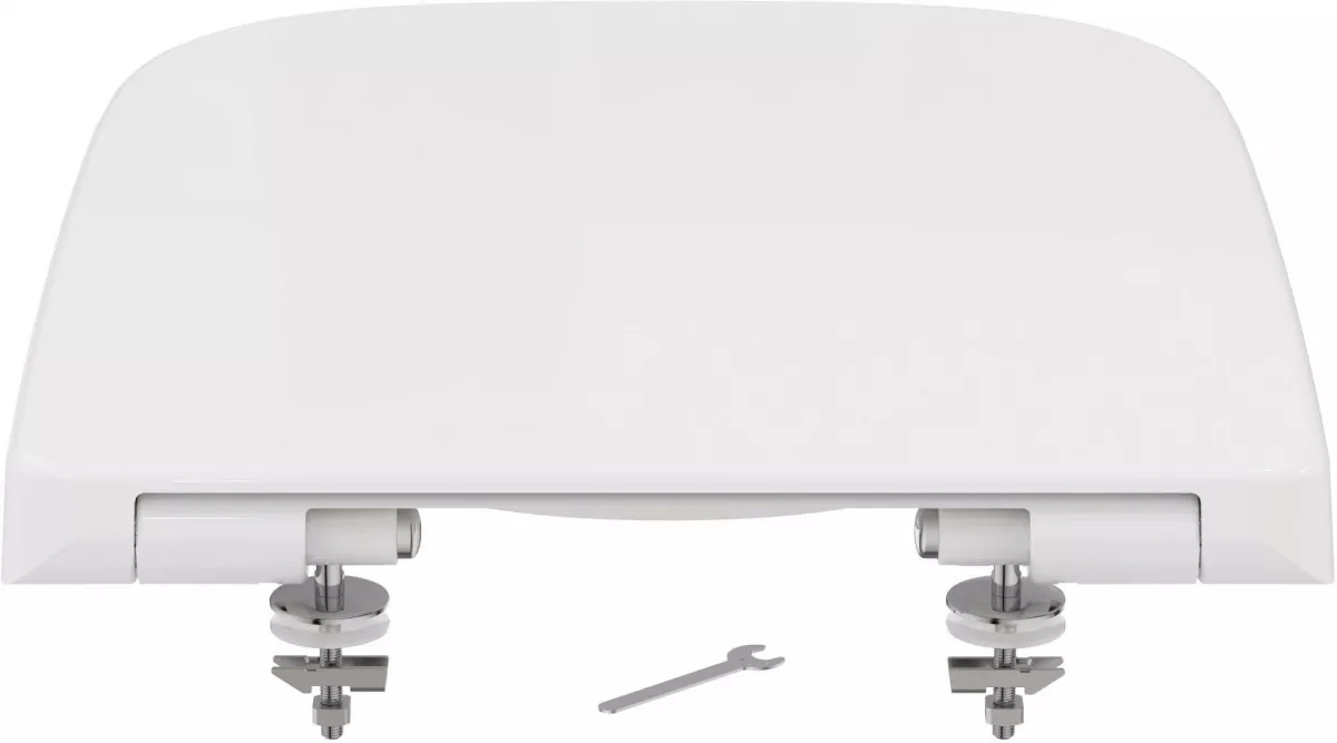 Capac WC Ideal Standard i.Life, SoftClose, detasabil, duroplast, alb, T453101 [4]