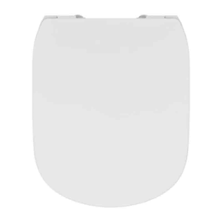 Capac Wc Ideal Standard, Tesi slim, cu balamale metalice, alb [2]