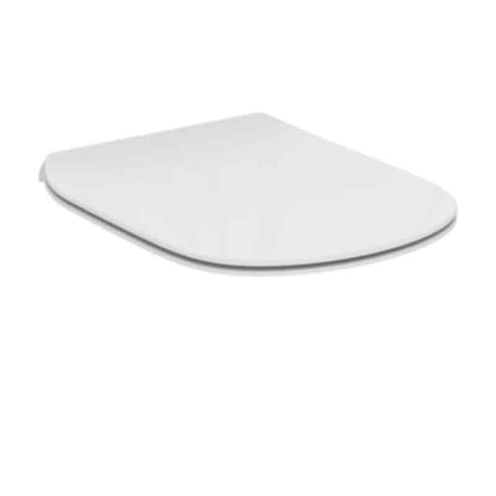 Capace WC - Capac Wc Ideal Standard, Tesi slim, cu balamale metalice, alb