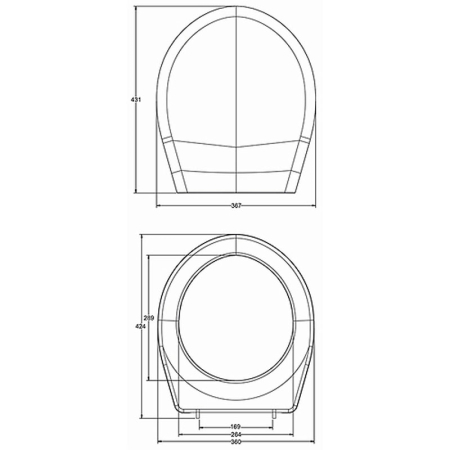 Capac WC, Kolo, Idol, cu soft close, alb [1]