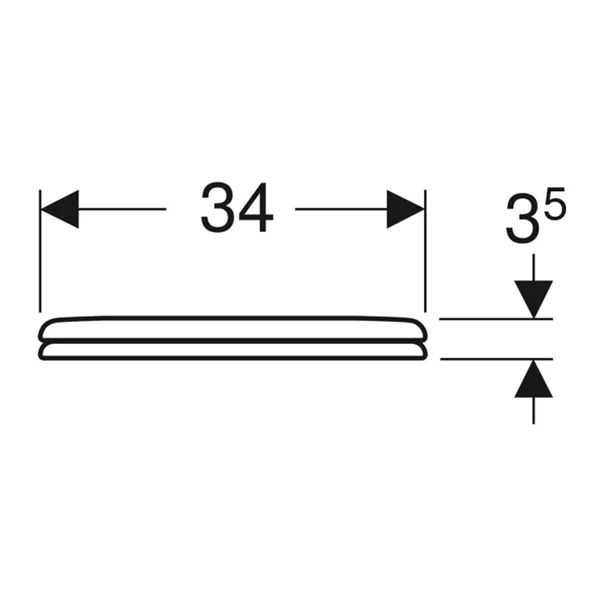 Capac wc pentru copii Geberit Bambini alb [2]