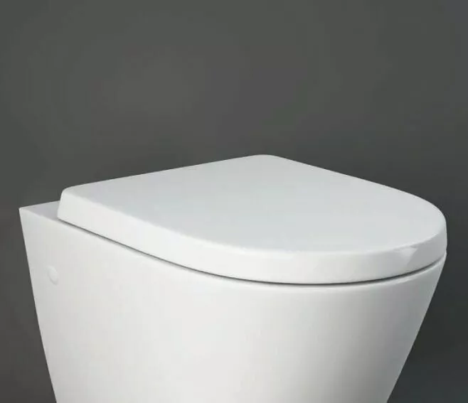 Capac WC Rak Ceramics Resoft, softclose, alb, RESC00001 [1]