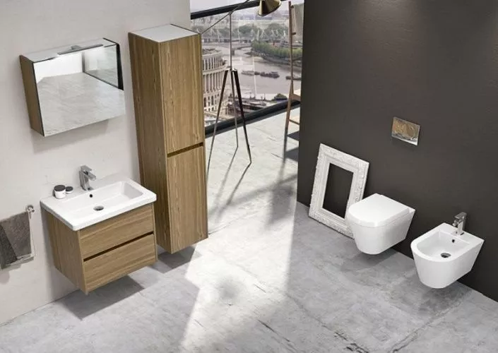 Capac WC Rak Ceramics Resoft, softclose, alb, RESC00001 [2]