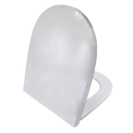 Capac WC Roca A8012A200B, 447 mm, 367 mm, 1 functii speciale, capac softclose, oval, duroplast, eliberare rapida, Alb [5]