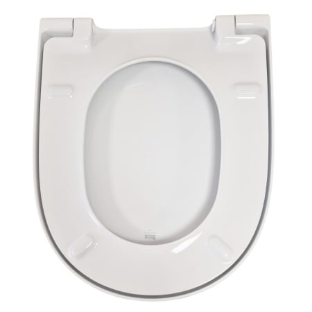 Capac WC Roca A8012A200B, 447 mm, 367 mm, 1 functii speciale, capac softclose, oval, duroplast, eliberare rapida, Alb [6]