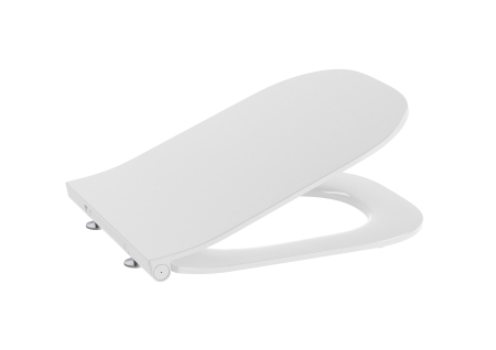 Baie - Capac WC Roca A801472003, The Gap Square, pentru wc, capac softclose, slim, utilizare igienica si eficienta, alb