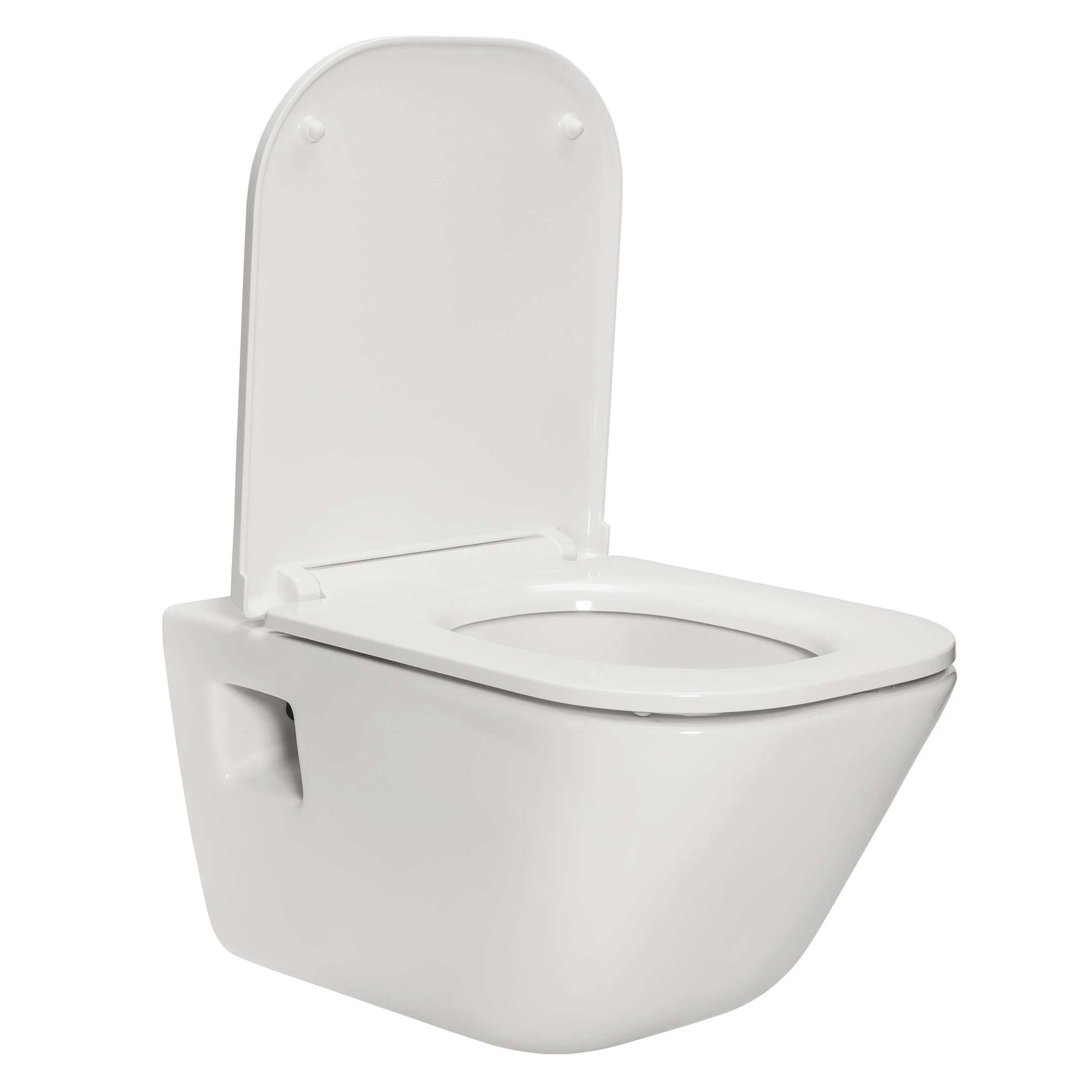 Capac WC Roca A801482211, The Gap, pentru wc, capac softclose, slim, eliberare rapida, suprafata antibacteriana, alb [1]