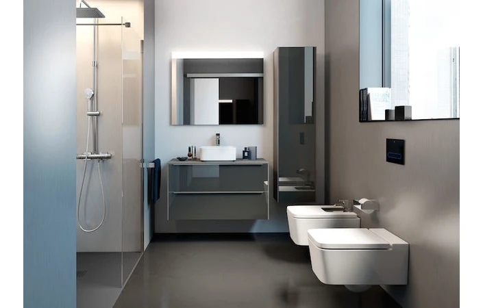 Capac WC Roca A80153200B, 442 mm, 372 mm, 1 functii speciale, capac softclose, suprafata antiaderent, Alb [4]