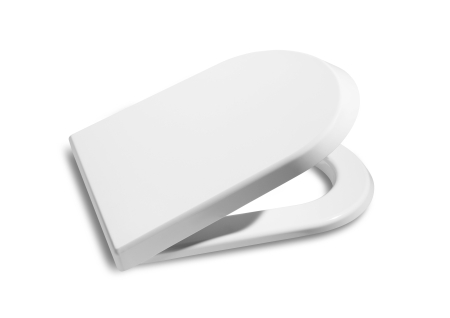 Baie - Capac WC Roca A80164A004, Nexo, pentru wc, capac softclose, seria Nexo, design modern, finisaj lucios, alb