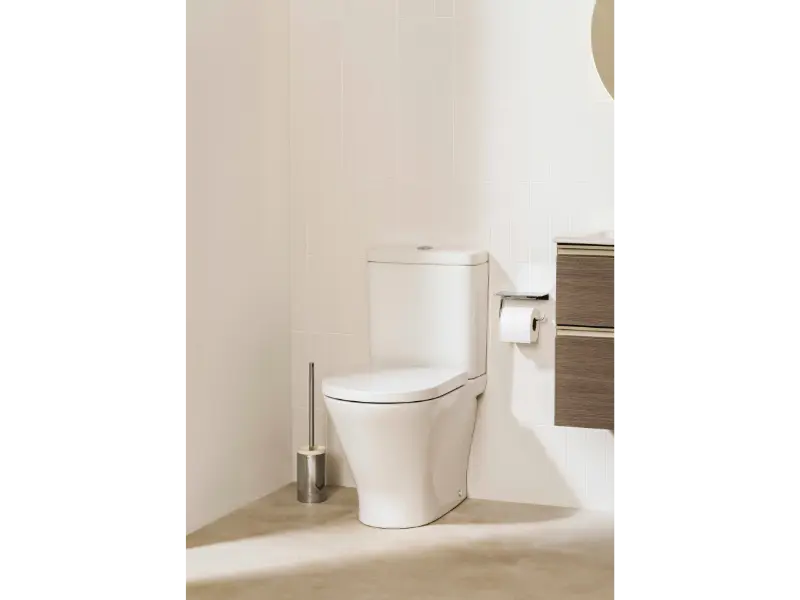 Capac WC Roca A801D22001, 419 mm, 357 mm, 1 functii speciale, capac softclose, suprafata antiaderent, Alb [1]