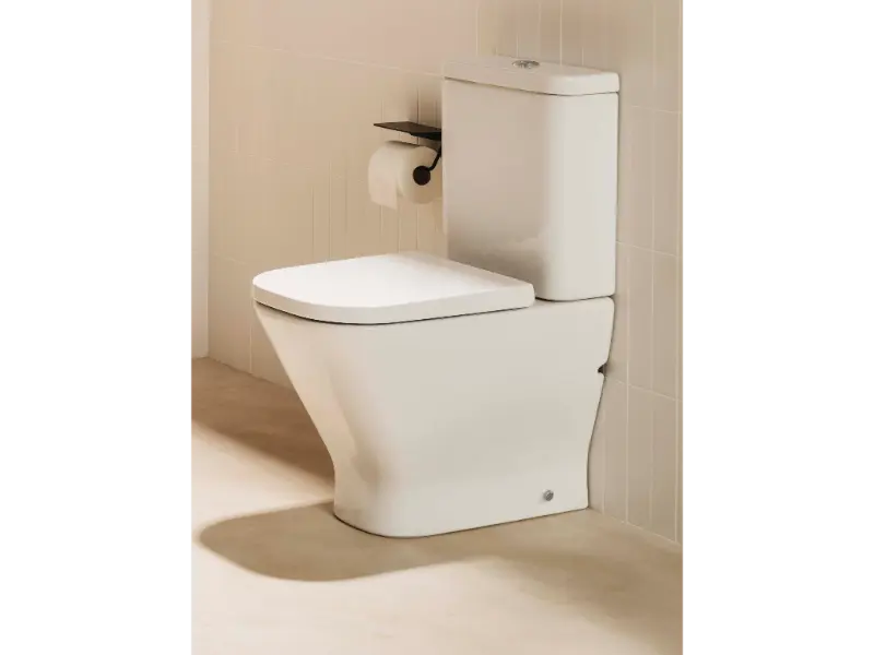 Capac WC Roca A801D22001, 419 mm, 357 mm, 1 functii speciale, capac softclose, suprafata antiaderent, Alb [2]