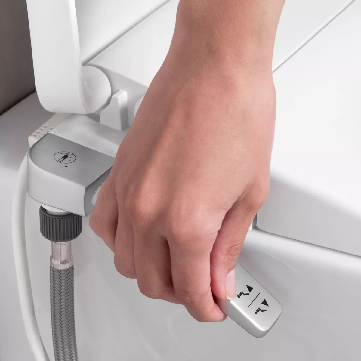 Capac WC Roca MultiClean M3, bideu, SoftClose, reglare temperatura, alb, A804052001 [5]