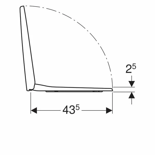 Capac wc softclose Geberit Selnova [1]