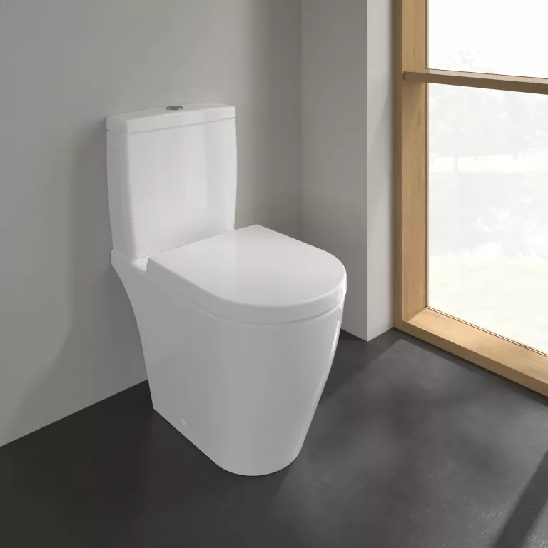 Capac WC Villeroy & Boch Avento, SoftClose, QuickRelease, duroplast, alb, 9M77C101 [5]