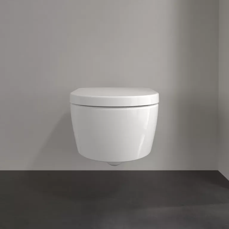 Capac WC Villeroy & Boch Avento, SoftClose, QuickRelease, duroplast, alb, 9M77C101 [8]