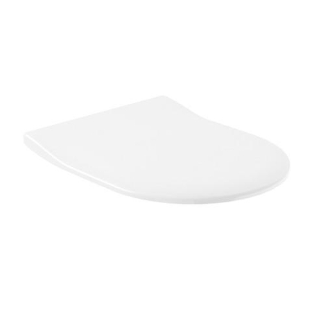 Baie - Capac WC Villeroy & Boch Subway, slim, SoftClose, alb, 9M65S101