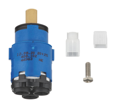 Baie - Cartus Grohe 46963000, ceramic, comanda baterie monocomanda, compatibil cu instalatii sanitare standard