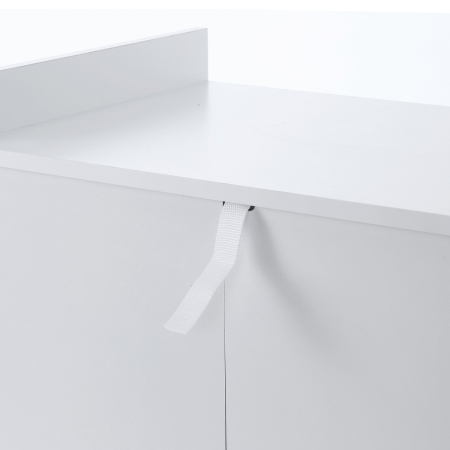  carucior bucatarie, cu dulap si sertar, 60x40x77cm [7]