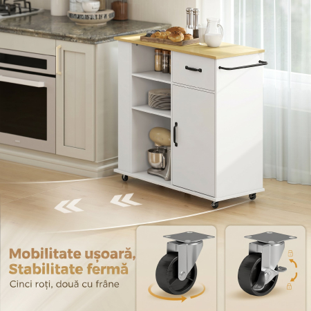  Carucior mobil multifunctional pentru depozitare [5]