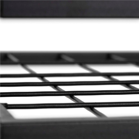 Carucior mobil pentru scule si unelte de gradina cu 3 rafturi, organizator metalic cu roti, 66x40x96 cm, negru [7]