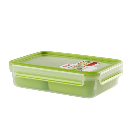 Caserola Tefal MasterSeal to Go K3100412 , 1.2 L, plastic, inchidere 100% etansa, verde [6]