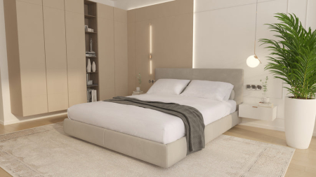 Cearceafuri de pat - Cearceaf Brius cu elastic Microfibra 160x200+2 Fete Perna 50x70, Fata Perna 50x70 cm, Alb