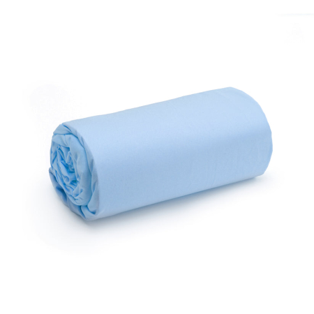 Cearceaf Brius cu elastic Microfibra 160x200+2 Fete Perna 50x70, Fata Perna 50x70 cm, Albastru [1]