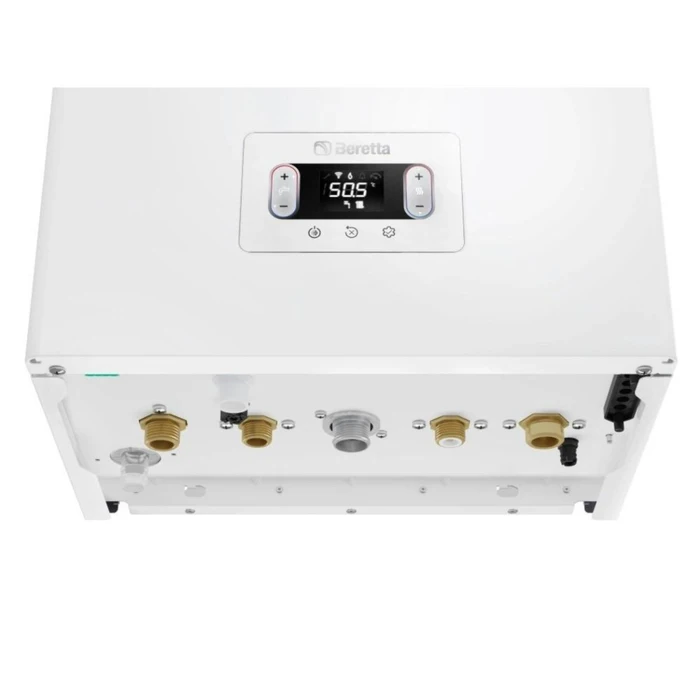 Centrala termica pe gaz in condensare, Beretta Ciao X 30C, murala, afisaj digital, IPX5D, schimbator caldura inox, protectie inghet, + kit evacuare [2]