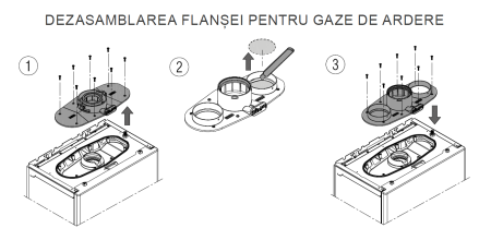 Centrala termica pe gaz in condensare, Beretta Mynute EVO X 25C, murala, afisaj digital, IPX5D, schimbator caldura inox, protectie inghet, + kit evacuare [6]