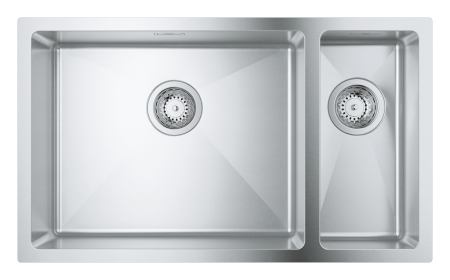 Bucatarie - Chiuveta bucatarie Grohe 31575SD1, bucatarie K700, montaj pe blat, sub blat, in blat, tip incastrare stanga, crom