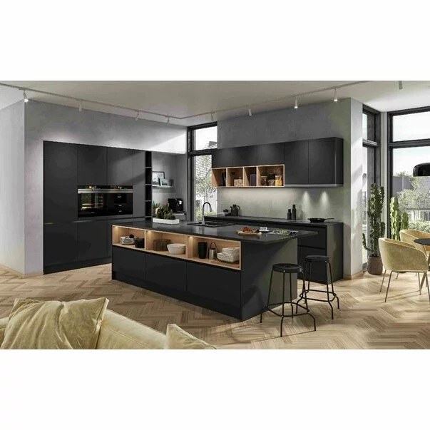 Chiuveta compozit Ferro Mezzo II granit 58x48 cm grafit [2]