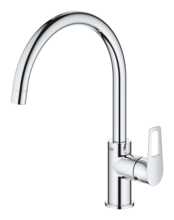 Chiuveta de bucatarie Grohe K200 31719SD0, 533 x 458 mm, o cuva, montare pe blat, sistem de scurgere, inox satinat [3]