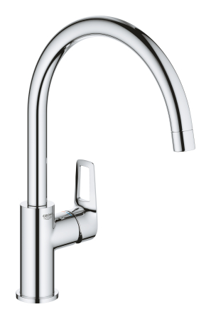 Chiuveta de bucatarie Grohe K200 31719SD0, 533 x 458 mm, o cuva, montare pe blat, sistem de scurgere, inox satinat [4]