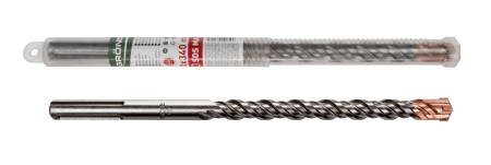 Unelte de vopsit si tencuit - Ciocan perforator Gröne 22 x 1000 mm, cu 4 taisuri, suport SDS MAX, pachet de tuburi