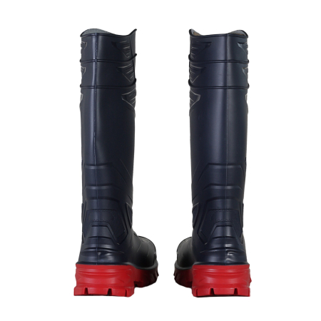 Cizme de protectie Exena PVC Devil blue red S5 SRC, Bombeu de protectie, Lamela antiperforatie, Antiderapant, Marime 45 [4]