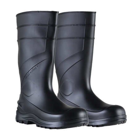 Cizme de protectie Exena PVC Nemesi black 04 SRC, Bombeu de protectie, Lamela antiperforatie, Antiderapant, Marime 36 [3]