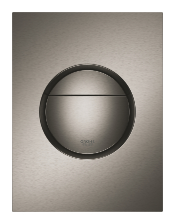 Clapete de actionare - Clapeta actionare Grohe 37601AL0, Nova, S, dubla, 130 x 172 mm, verticala, ABS, mat, grafit