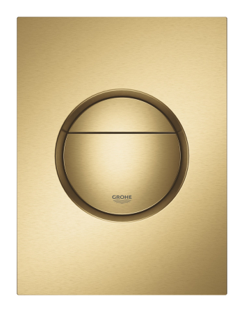Clapete de actionare - Clapeta actionare Grohe 37601GN0, Nova, S, dubla, 130 x 172 mm, verticala, ABS, mat, auriu
