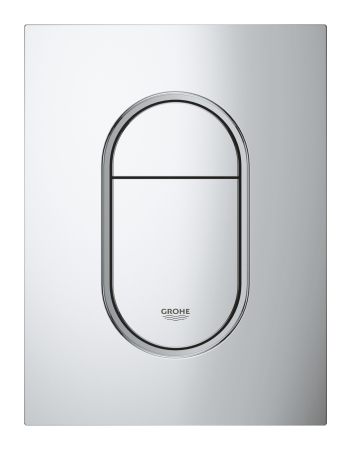 Baie - Clapeta actionare Grohe 37624000, Arena, pentru toaleta, tip instalare verticala, pentru tip rezervor incastrat, crom
