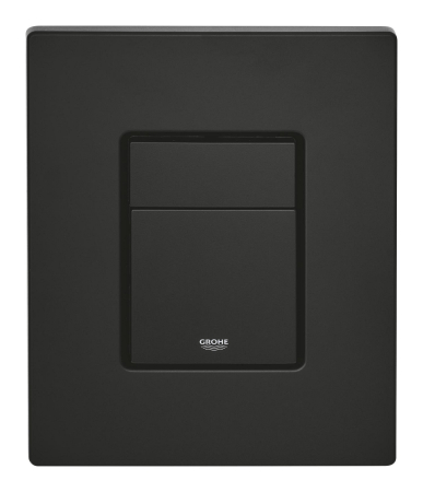 Clapeta actionare Grohe 389662430, Even, pentru toaleta, tip instalare verticala, orizontala, reversibila, negru [5]