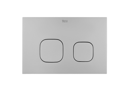 Baie - Clapeta actionare Roca A890174002, AC3, pentru toaleta, tip instalare orizontala, pentru tip rezervor incastrat, crom
