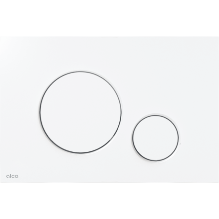 Baie - Clapeta de actionare Alca Thin M676 alb mat