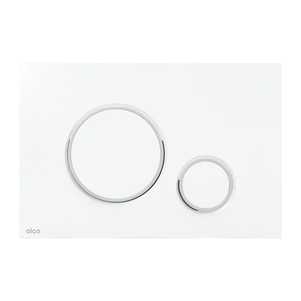 Clapete de actionare - Clapeta de actionare Alca Thin M776 alb - crom