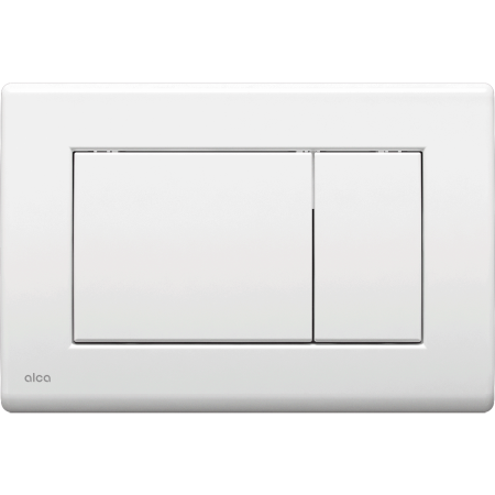 Clapeta de actionare, Alcadrain, Basic, M270, cu doua volume, alb lucios [0]