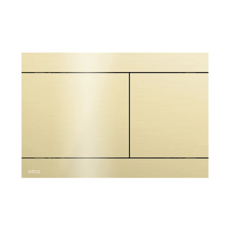 Baie - Clapetă de acționare, Alcadrain, Fun, cu două volume, auriu lucios